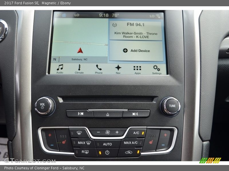 Magnetic / Ebony 2017 Ford Fusion SE