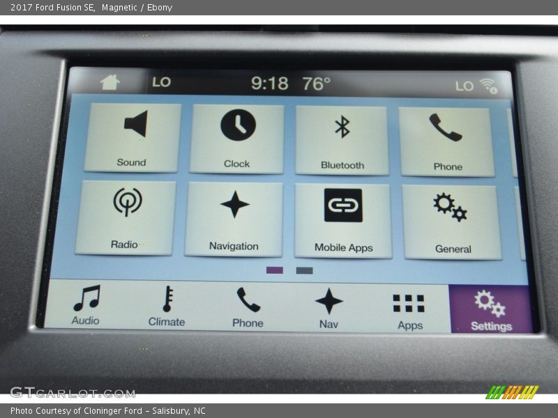 Magnetic / Ebony 2017 Ford Fusion SE