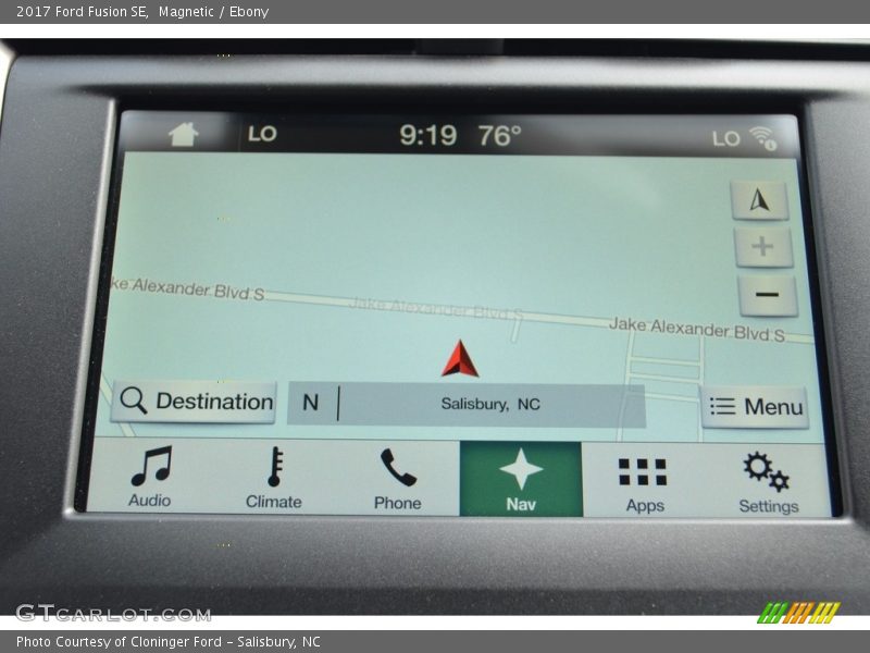 Magnetic / Ebony 2017 Ford Fusion SE