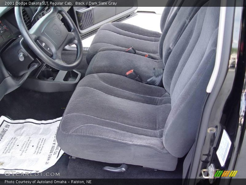 Black / Dark Slate Gray 2001 Dodge Dakota SLT Regular Cab