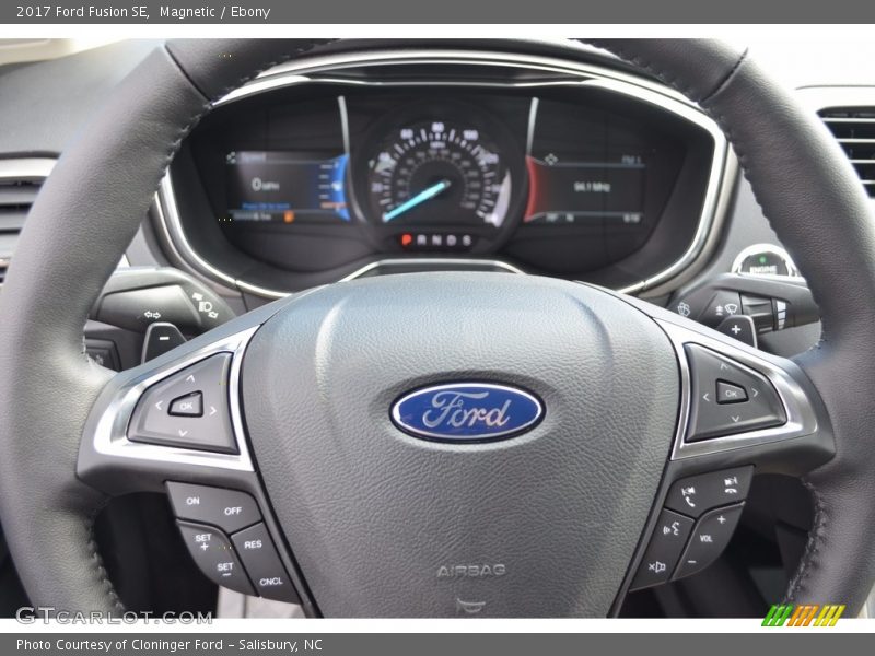 Magnetic / Ebony 2017 Ford Fusion SE