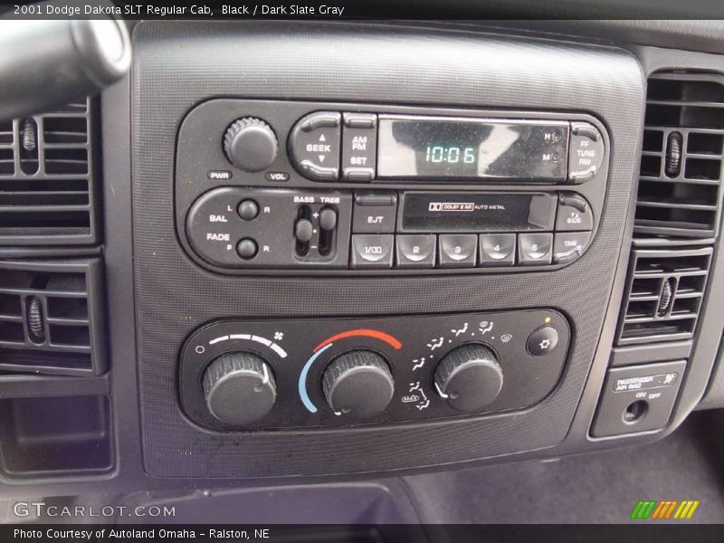 Black / Dark Slate Gray 2001 Dodge Dakota SLT Regular Cab