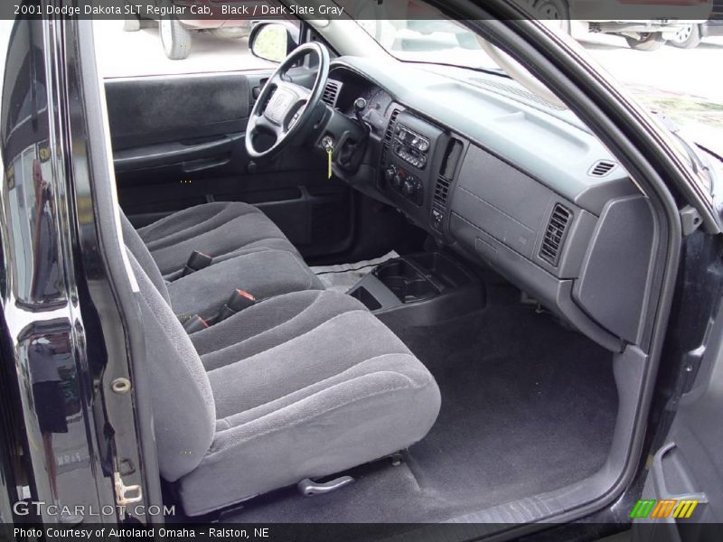 Black / Dark Slate Gray 2001 Dodge Dakota SLT Regular Cab