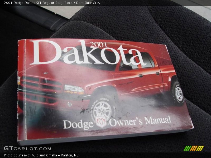 Black / Dark Slate Gray 2001 Dodge Dakota SLT Regular Cab