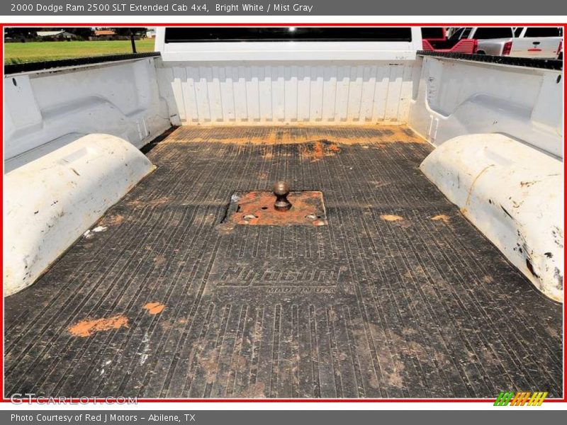 Bright White / Mist Gray 2000 Dodge Ram 2500 SLT Extended Cab 4x4