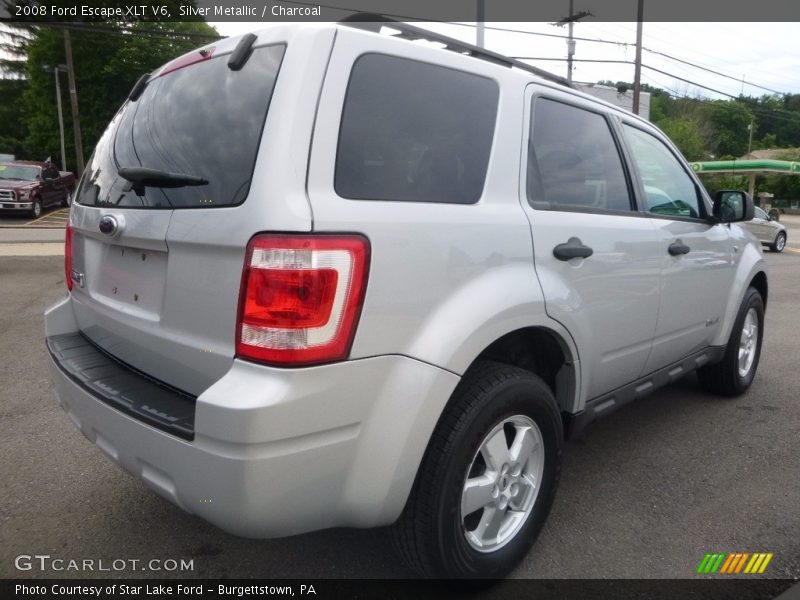Silver Metallic / Charcoal 2008 Ford Escape XLT V6