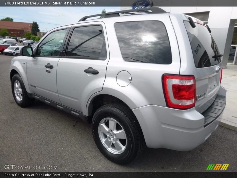Silver Metallic / Charcoal 2008 Ford Escape XLT V6