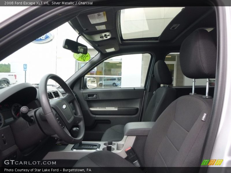 Silver Metallic / Charcoal 2008 Ford Escape XLT V6