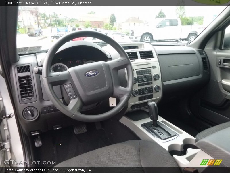 Silver Metallic / Charcoal 2008 Ford Escape XLT V6