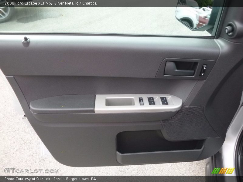 Silver Metallic / Charcoal 2008 Ford Escape XLT V6