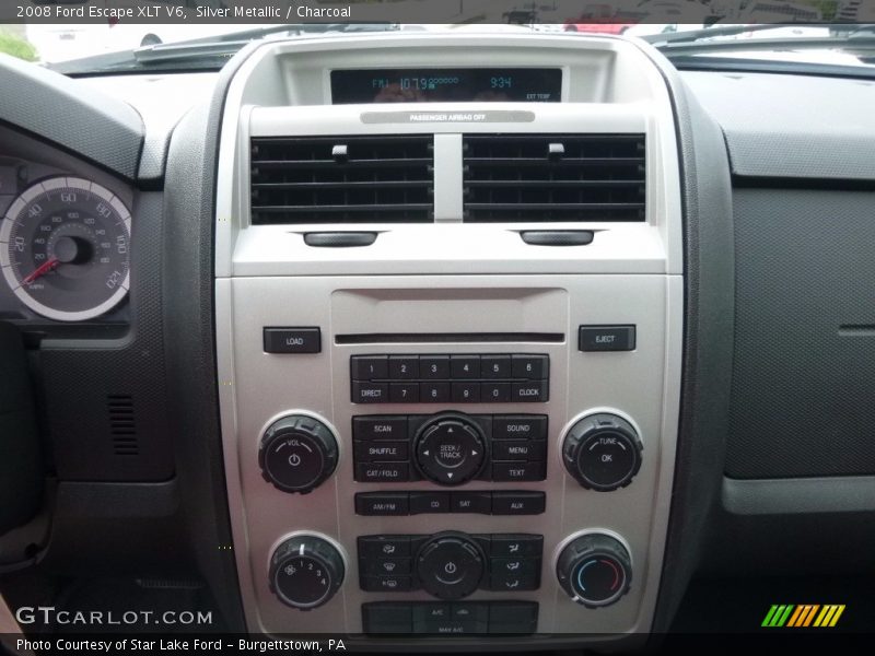 Silver Metallic / Charcoal 2008 Ford Escape XLT V6