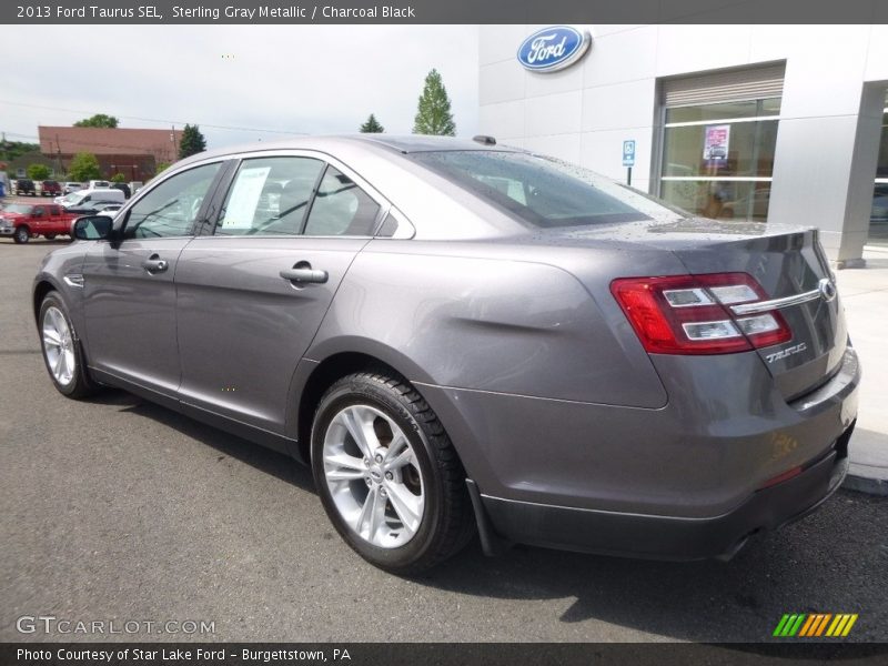 Sterling Gray Metallic / Charcoal Black 2013 Ford Taurus SEL