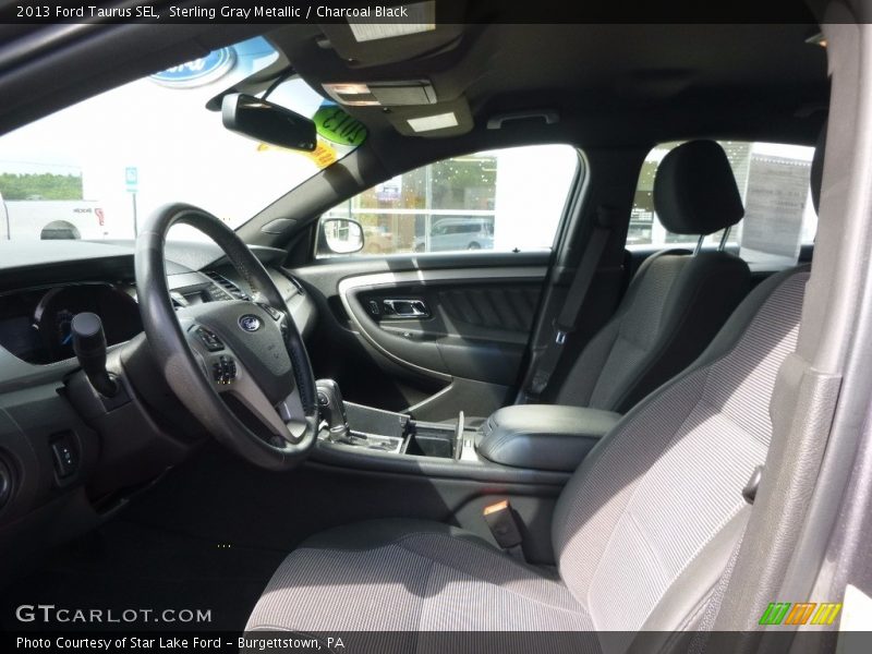 Sterling Gray Metallic / Charcoal Black 2013 Ford Taurus SEL