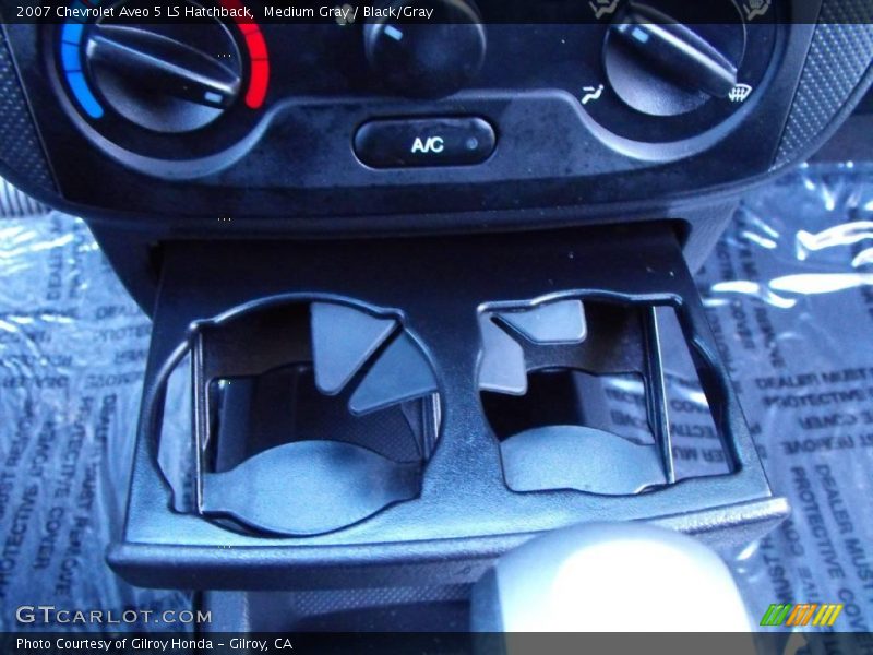 Medium Gray / Black/Gray 2007 Chevrolet Aveo 5 LS Hatchback