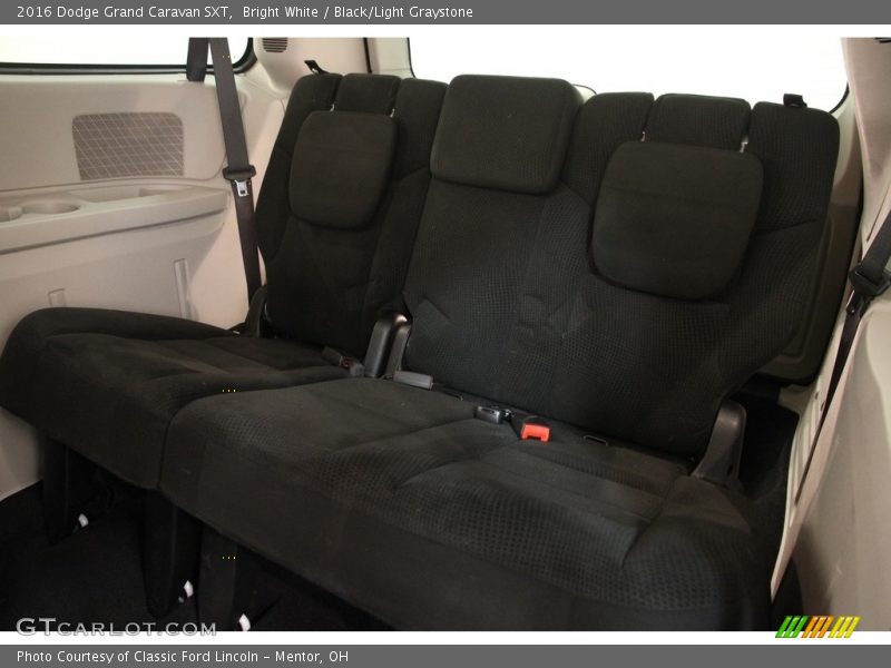 Bright White / Black/Light Graystone 2016 Dodge Grand Caravan SXT