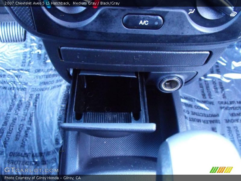 Medium Gray / Black/Gray 2007 Chevrolet Aveo 5 LS Hatchback