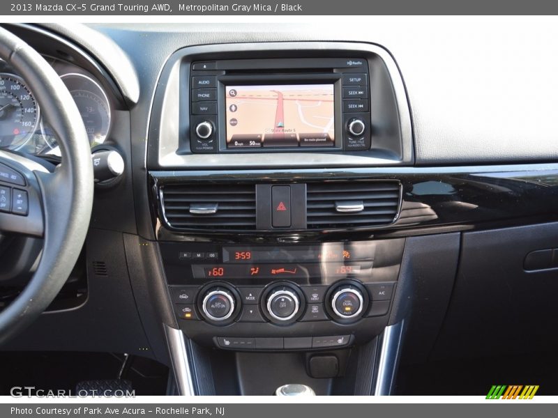 Metropolitan Gray Mica / Black 2013 Mazda CX-5 Grand Touring AWD