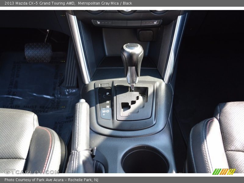 Metropolitan Gray Mica / Black 2013 Mazda CX-5 Grand Touring AWD
