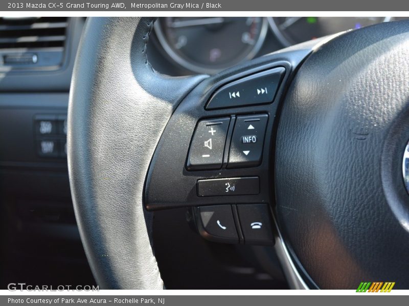 Metropolitan Gray Mica / Black 2013 Mazda CX-5 Grand Touring AWD