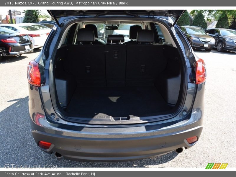 Metropolitan Gray Mica / Black 2013 Mazda CX-5 Grand Touring AWD