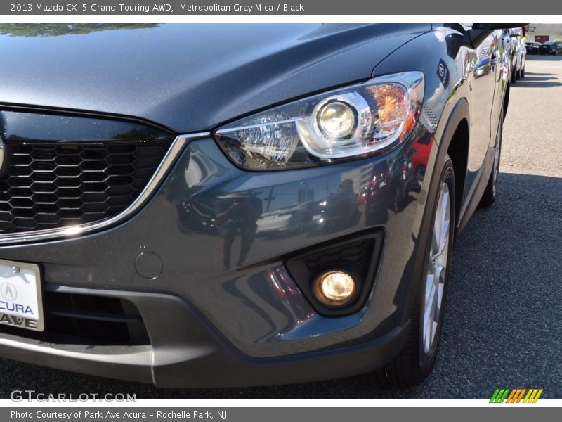 Metropolitan Gray Mica / Black 2013 Mazda CX-5 Grand Touring AWD