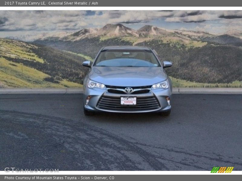 Celestial Silver Metallic / Ash 2017 Toyota Camry LE