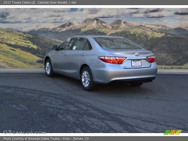 Celestial Silver Metallic / Ash 2017 Toyota Camry LE