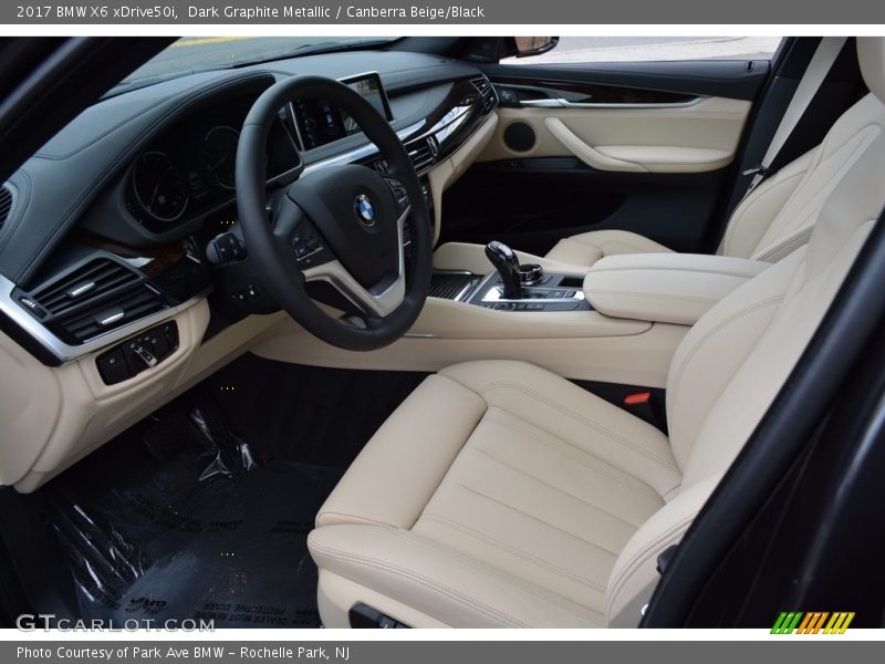  2017 X6 xDrive50i Canberra Beige/Black Interior