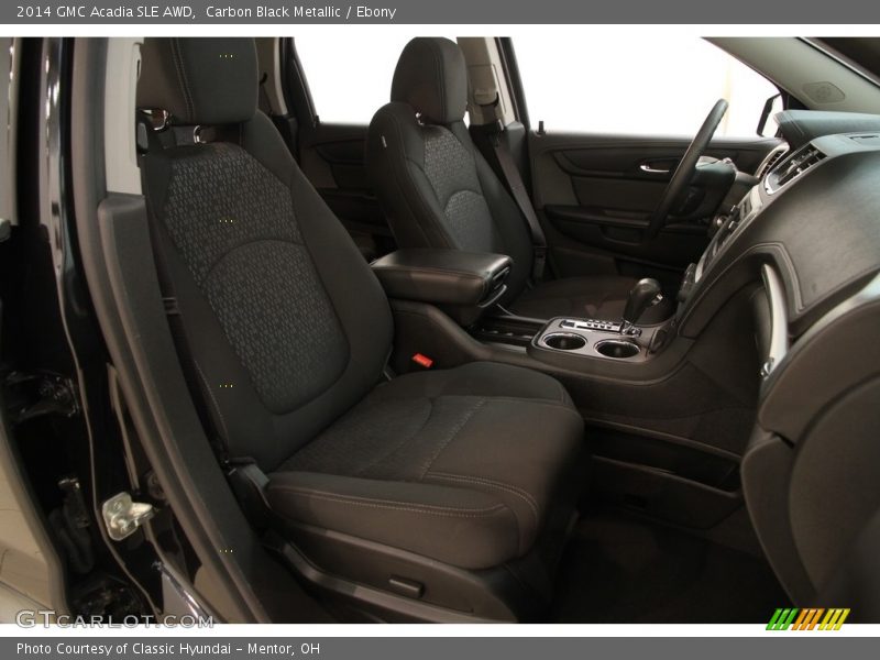 Carbon Black Metallic / Ebony 2014 GMC Acadia SLE AWD