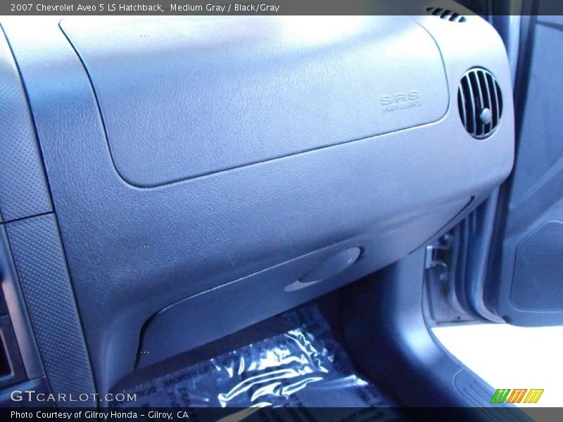 Medium Gray / Black/Gray 2007 Chevrolet Aveo 5 LS Hatchback