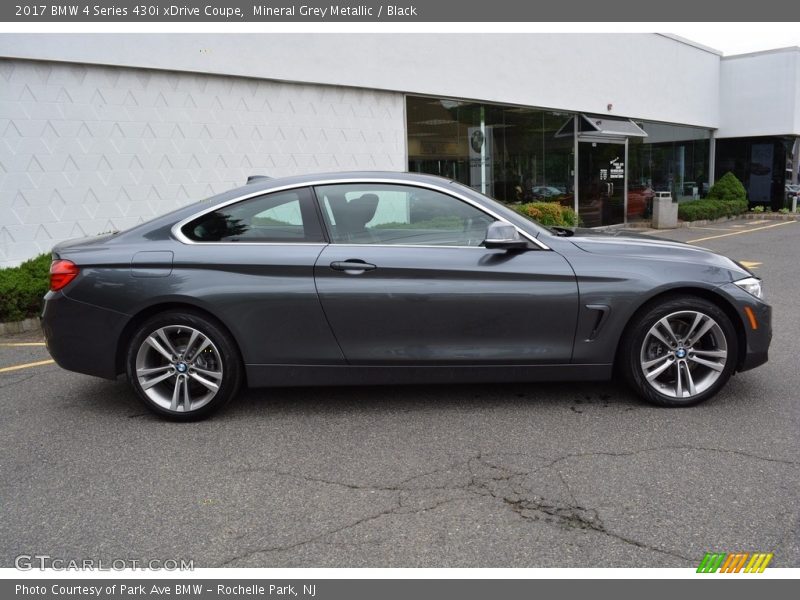 Mineral Grey Metallic / Black 2017 BMW 4 Series 430i xDrive Coupe