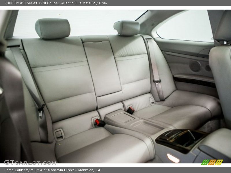 Atlantic Blue Metallic / Gray 2008 BMW 3 Series 328i Coupe