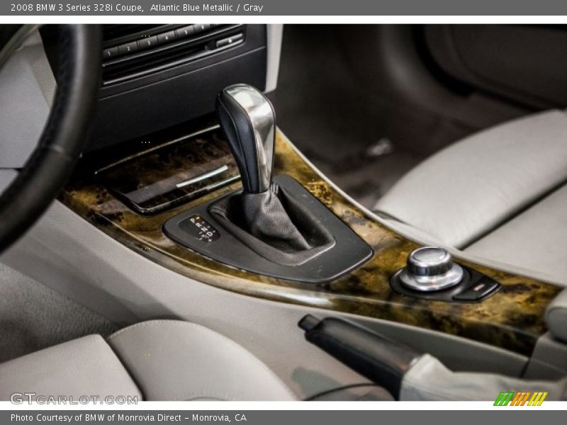 Atlantic Blue Metallic / Gray 2008 BMW 3 Series 328i Coupe