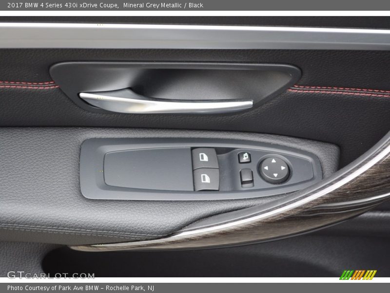Mineral Grey Metallic / Black 2017 BMW 4 Series 430i xDrive Coupe