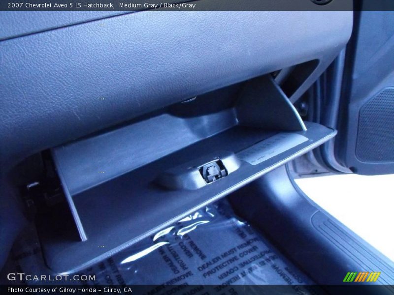 Medium Gray / Black/Gray 2007 Chevrolet Aveo 5 LS Hatchback