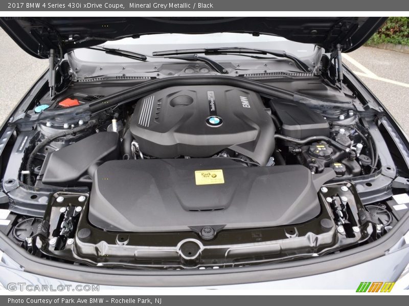  2017 4 Series 430i xDrive Coupe Engine - 2.0 Liter DI TwinPower Turbocharged DOHC 16-Valve VVT 4 Cylinder