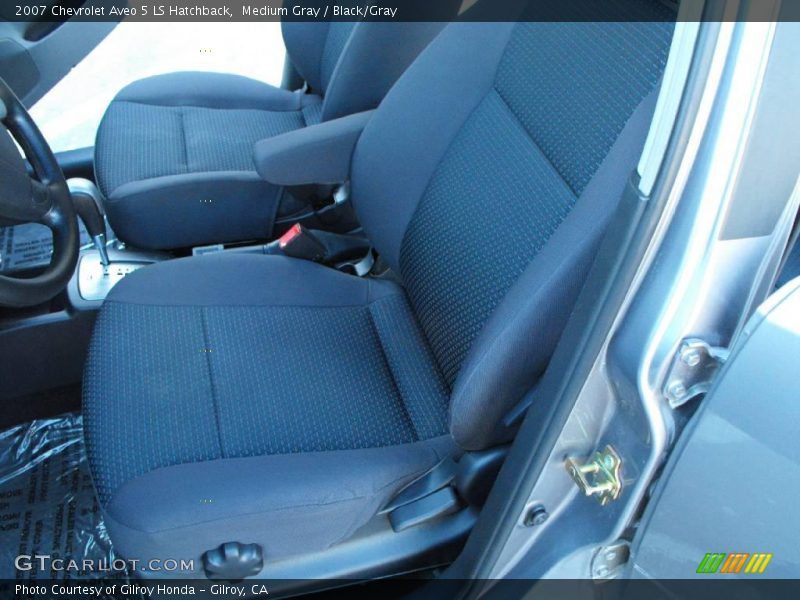 Medium Gray / Black/Gray 2007 Chevrolet Aveo 5 LS Hatchback