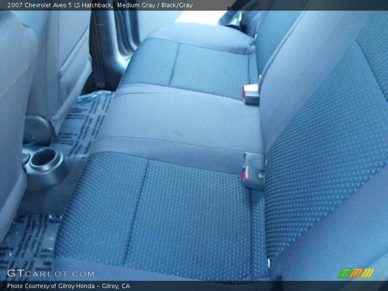 Medium Gray / Black/Gray 2007 Chevrolet Aveo 5 LS Hatchback