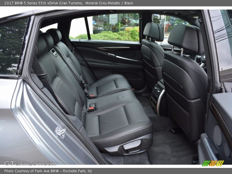 Rear Seat of 2017 5 Series 550i xDrive Gran Turismo