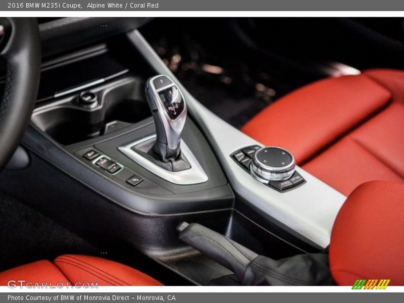 Alpine White / Coral Red 2016 BMW M235i Coupe