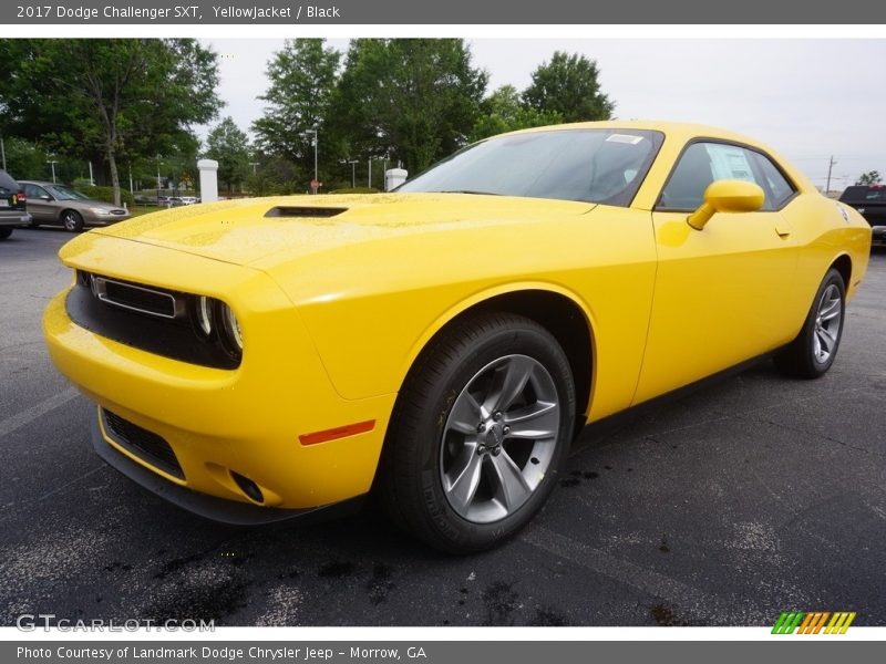 YellowJacket / Black 2017 Dodge Challenger SXT