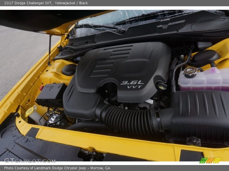 YellowJacket / Black 2017 Dodge Challenger SXT