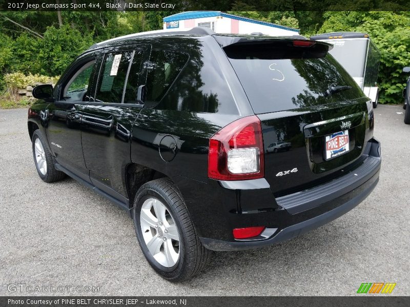 Black / Dark Slate Gray 2017 Jeep Compass Sport 4x4