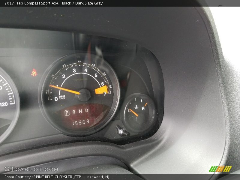 Black / Dark Slate Gray 2017 Jeep Compass Sport 4x4