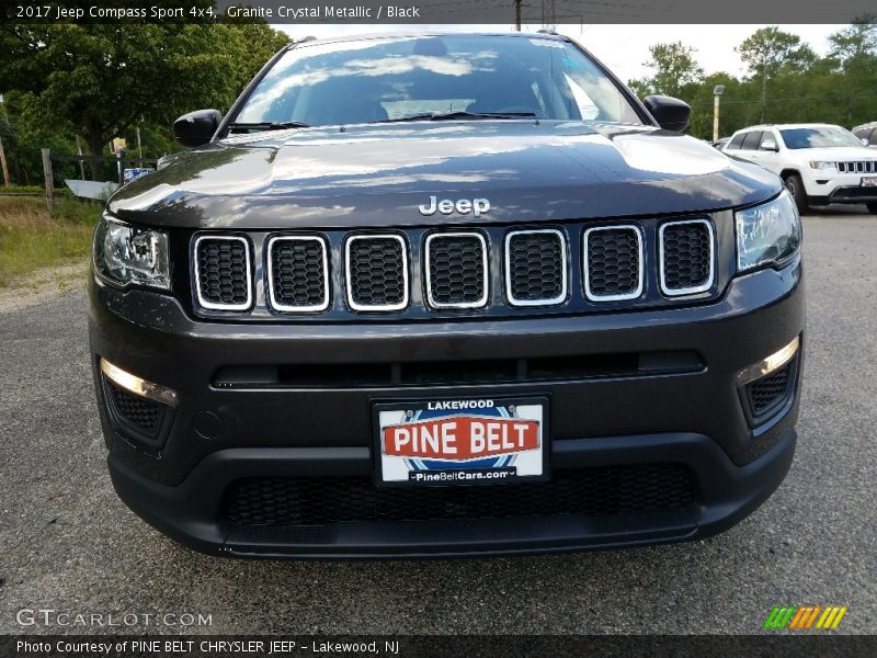 Granite Crystal Metallic / Black 2017 Jeep Compass Sport 4x4