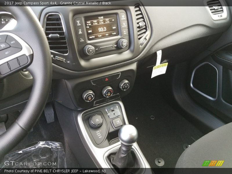 Granite Crystal Metallic / Black 2017 Jeep Compass Sport 4x4