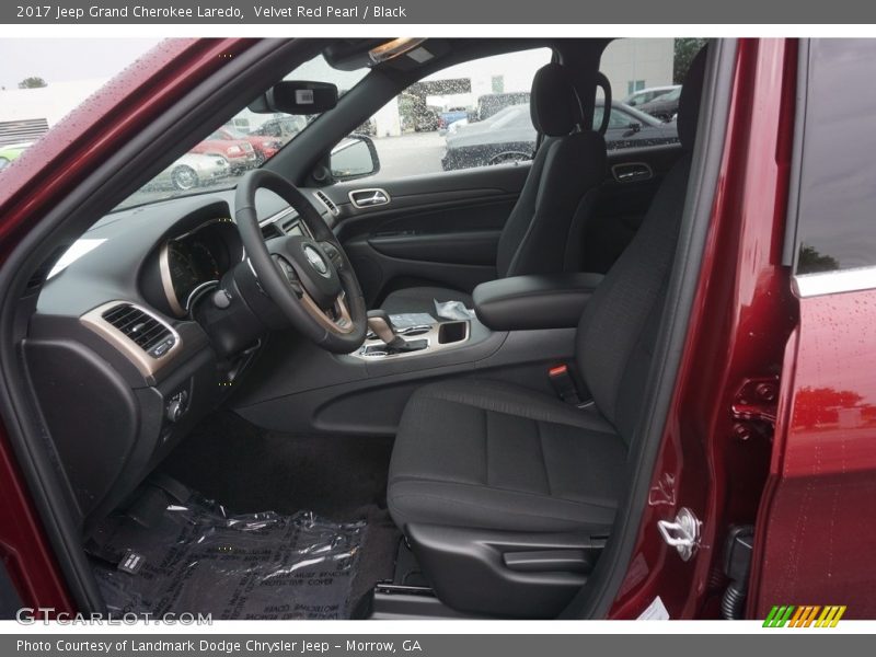 Velvet Red Pearl / Black 2017 Jeep Grand Cherokee Laredo