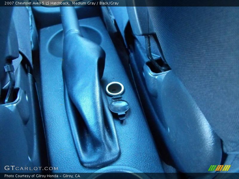 Medium Gray / Black/Gray 2007 Chevrolet Aveo 5 LS Hatchback
