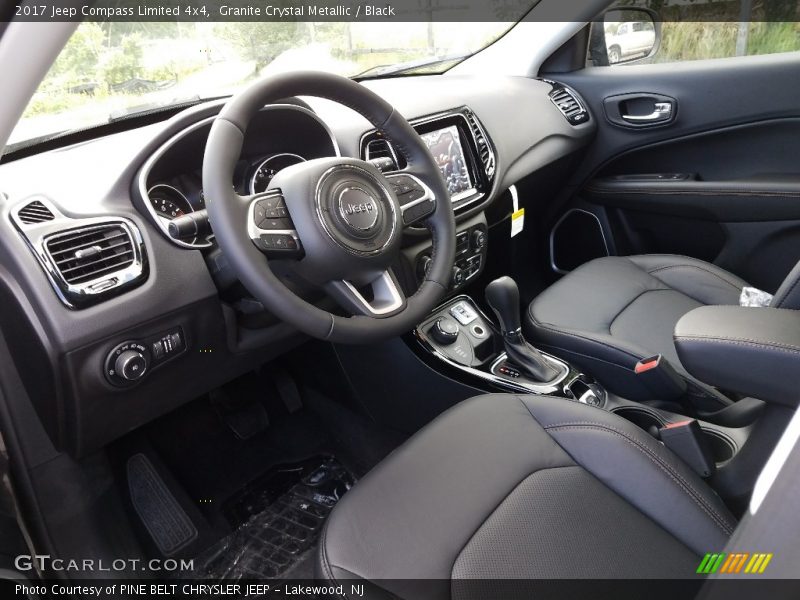 2017 Compass Limited 4x4 Black Interior
