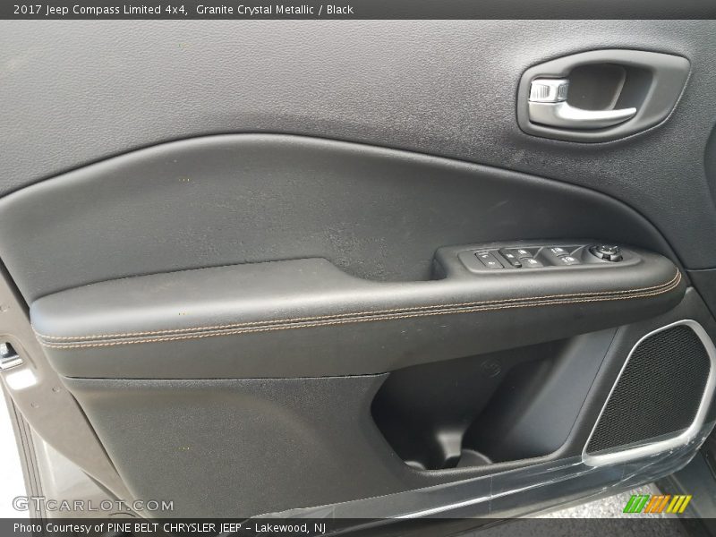 Granite Crystal Metallic / Black 2017 Jeep Compass Limited 4x4